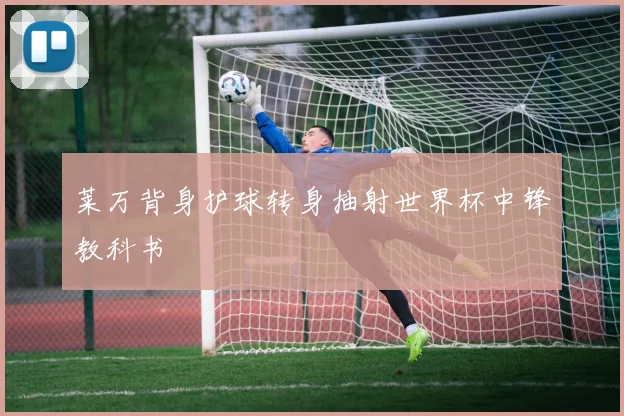 莱万背身护球转身抽射世界杯中锋教科书